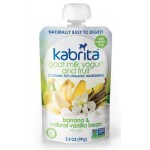 Goat Milk Yogurt - Banana & Natural Vanilla Bean 99g - Kabrita - BabyOnline HK