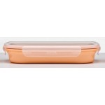 Compartment Plate with Lid - Peaches and Cream - Kangovou - BabyOnline HK