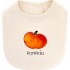 Organic Cotton Bib - Pumpkin