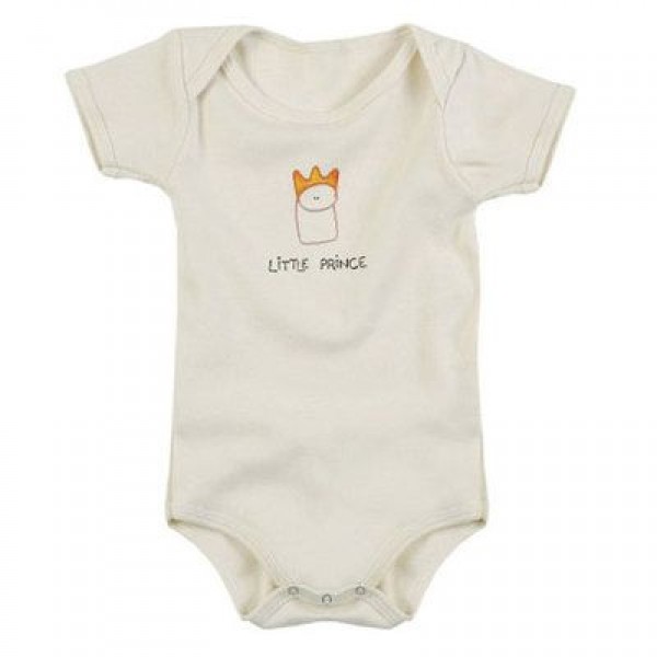 有機棉短袖連身衫 - Little Prince (6-12M) - Kee-Ka - BabyOnline HK