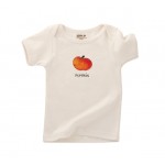 Organic Cotton S/S Lap T-Shirt - Pumpkin (18-24M) - Kee-Ka - BabyOnline HK