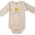 有機棉長袖連身衣 - 太陽 (3-6個月)