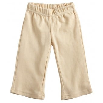 Organic Cotton Yoga Pants - Vanila (0-3m)