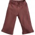 Organic Cotton Yoga Pants - Chocolate (3-6m)