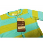 有機棉長袖連身衫 (Turquoise/Green) 6-12個月 - Kee-Ka - BabyOnline HK
