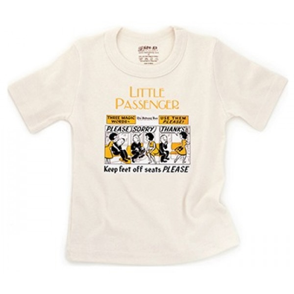 Organic Cotton S/S T-Shirt - Little Passenger (4T) - Kee-Ka - BabyOnline HK