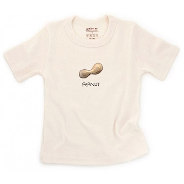 Organic Cotton S/S T-Shirt - Peanut (4T) - Kee-Ka - BabyOnline HK
