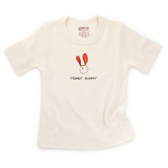 有機棉短袖T-恤 - 兔仔 (2歲)