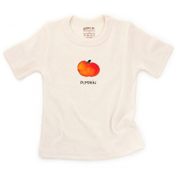 Organic Cotton S/S T-Shirt - Pumpkin (2T) - Kee-Ka - BabyOnline HK