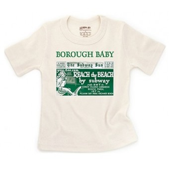 有機棉短袖T-恤 - Borough Baby (4歲)