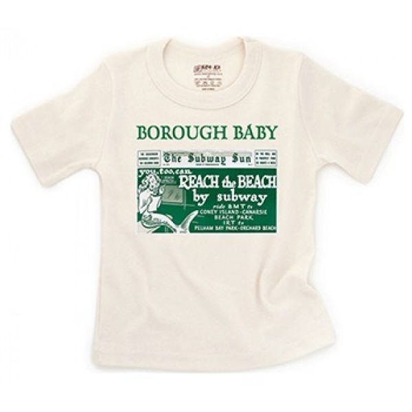 有機棉短袖T-恤 - Borough Baby (4歲) - Kee-Ka - BabyOnline HK