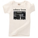 有機棉短袖T-恤 - Subway Lover (12-18個月) - Kee-Ka - BabyOnline HK