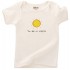 有機棉短袖T-恤 - 太陽 (18-24個月)