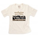 有機棉短袖T-恤 - Manhattan Munchkin (4歲) - Kee-Ka - BabyOnline HK