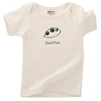 Organic Cotton S/S Lap T-Shirt - Sweetpea (18-24M)