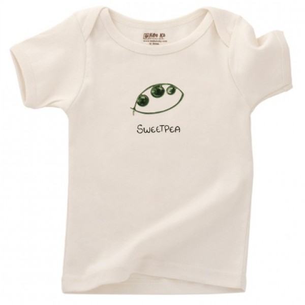 有機棉短袖T-恤 - 甜豆 (12-18個月) - Kee-Ka - BabyOnline HK