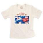 Organic Cotton S/S T-Shirt - Vintage New York Kid (2T) - Kee-Ka - BabyOnline HK