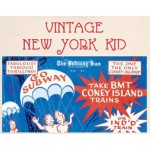 Organic Cotton S/S Lap T-Shirt - Vintage New York Kid (12-18M) - Kee-Ka - BabyOnline HK