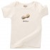 Organic Cotton S/S Lap T-Shirt - Peanut (12-18M)