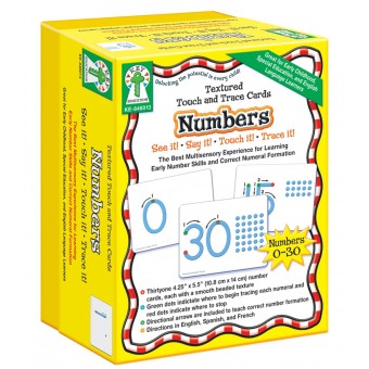 Numbers (Textured Touch and Trace Cards)