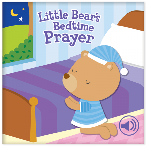 Little Bear's Bedtime Prayer Cloth Boo - Kids Book - BabyOnline HK