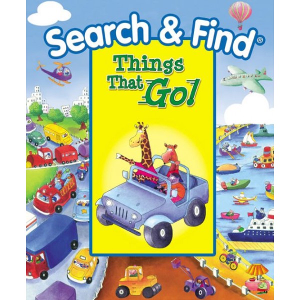 Search & Find - Things that Go! - Kids Book - BabyOnline HK