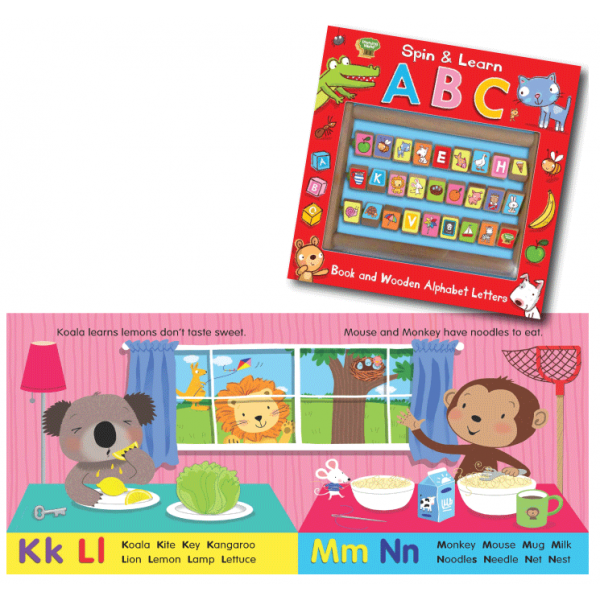 Spin & Learn - ABC - Kids Book - BabyOnline HK
