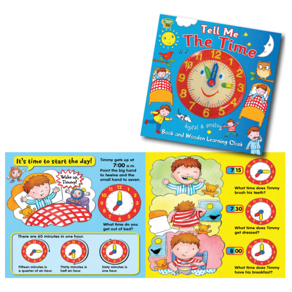 Now I Can - Tell the Time - Kids Book - BabyOnline HK