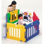 Colorful PlayPen (6 pieces) - Kids Land - BabyOnline HK