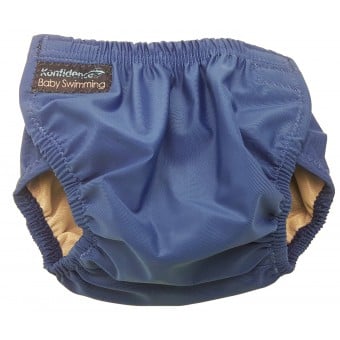 AquaNappy 游泳布片褲 - 藍色