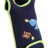 BabyWarma 嬰兒保暖泳衣 - 深藍鯊魚蟹仔 (12-24 個月)