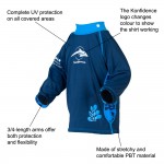 Konfidence UV 50+ Sun Protection T-Shirt - Navy Palm (4-5Y) - Konfidence - BabyOnline HK