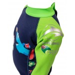 UV50+ E-Flex Splashy Swimsuit - Navy/Lime Fergal (12-24M) - Konfidence - BabyOnline HK