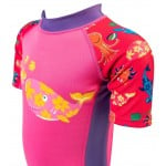 UV50+ E-Flex Splashy Swimsuit - Pink Joni (4-5Y) - Konfidence - BabyOnline HK