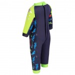 UV50+ E-Flex Splashy Swimsuit - Navy/Lime Fergal (9-12M) - Konfidence - BabyOnline HK