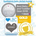 Konfidence Original Swim Jacket - Navy Palm (6-7 years) - Konfidence