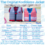 Konfidence Original Swim Jacket - Ladybird Spot (4-5 years) - Konfidence - BabyOnline HK