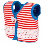 Konfidence Original Swim Jacket - Red Stripe Ruffle (6-7 years) - Konfidence - BabyOnline HK