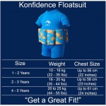 Konfidence Float Suit - Seabiskit & Friends (4-5Y) - Konfidence - BabyOnline HK
