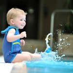 BabyWarma 嬰兒保暖泳衣 - 藍色 - Konfidence - BabyOnline HK