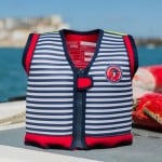 Konfidence Original Swim Jacket - Hamptons Navy Stripe (6-7 years) - Konfidence - BabyOnline HK