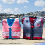 Konfidence Original Swim Jacket - Hamptons Navy Stripe (4-5 years) - Konfidence - BabyOnline HK
