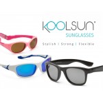 Koolsun FLEX Kids Sunglasses (3-6 Years) - White Aqua - Koolsun - BabyOnline HK
