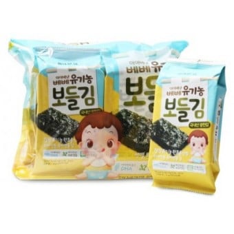 Ivenet - Korean Seaweed Snack - with DHA (4g x 4) - 12m+