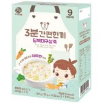 Organic Baby Rice Porridge - Broccoli, Carrot, Cod Fish (8 packets) 9m+ - Other Korean Brand - BabyOnline HK