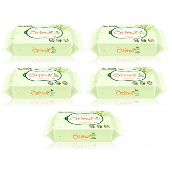 嬰兒濕紙巾 (20 片) - 5 包 - Other Korean Brand - BabyOnline HK