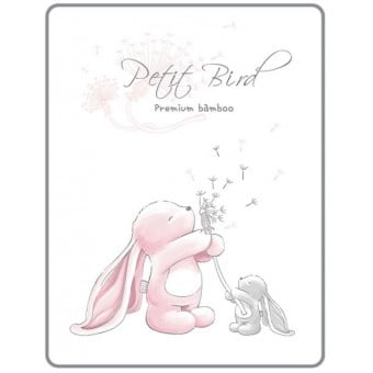 Petit Bird - Protective Mat / Changing Mat (65 x 85) - Rabbit