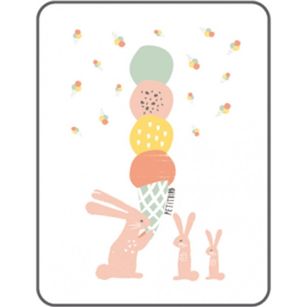 Petit Bird - Protective Mat / Changing Mat (65 x 85) - Ice Cream - Petit Bird - BabyOnline HK