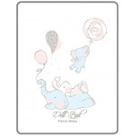韓國 Petit Bird 竹纖維嬰幼兒防水保潔床墊 (65 x 85) - 大象 - Petit Bird - BabyOnline HK