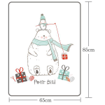 Petit Bird - Protective Mat / Changing Mat (65 x 85) - Ice Cream - Petit Bird - BabyOnline HK